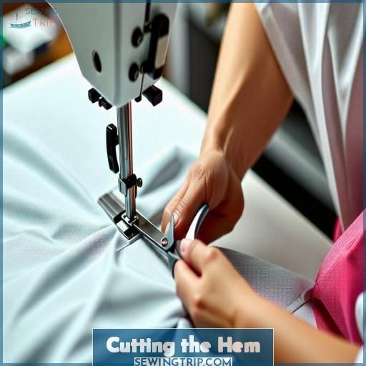 Cutting the Hem Cutting the Hem