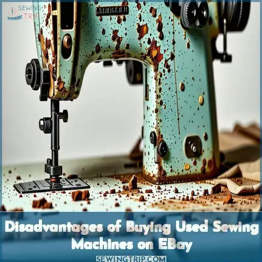 Disadvantages of Buying Used Sewing Machines on EBay