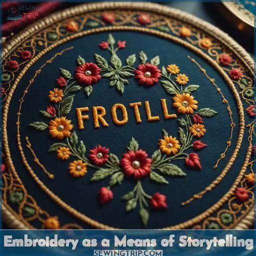 Embroidery as a Means of Storytelling
