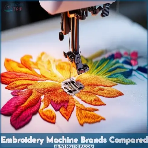 Embroidery Machine Brands Compared