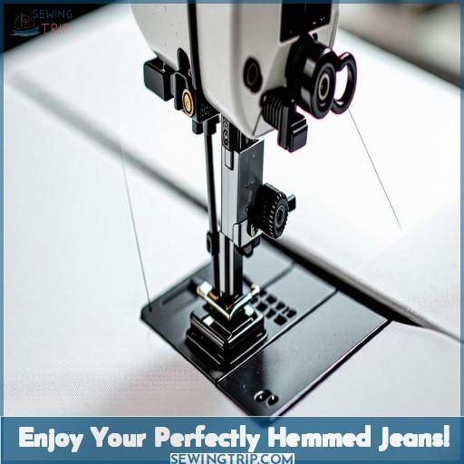 Enjoy Your Perfectly Hemmed Jeans!