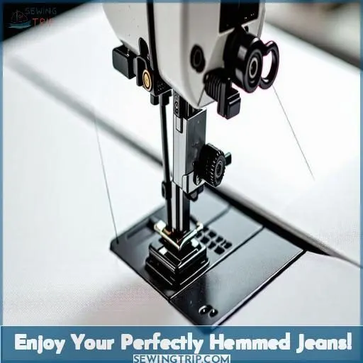 Enjoy Your Perfectly Hemmed Jeans!