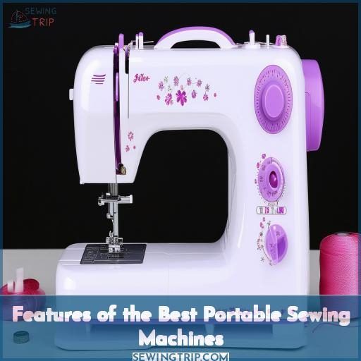 Features of the Best Portable Sewing Machines