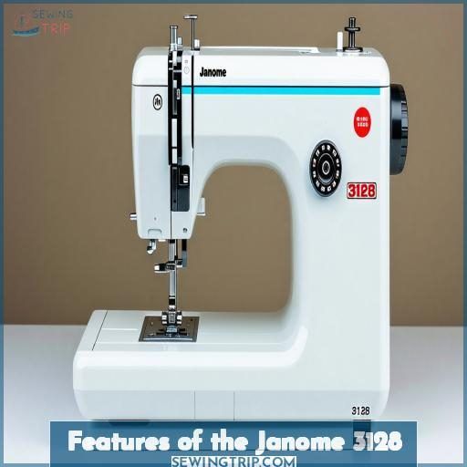 Features of the Janome 3128