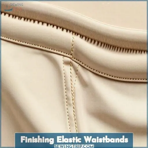 Finishing Elastic Waistbands