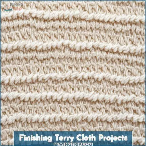 Finishing Terry Cloth Projects Finishing Terry Cloth Projects
