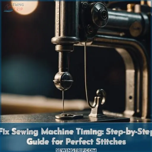 fix sewing machine timing
