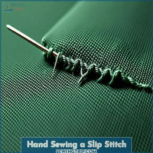 Hand Sewing a Slip Stitch