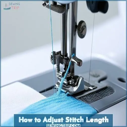 How to Adjust Stitch Length