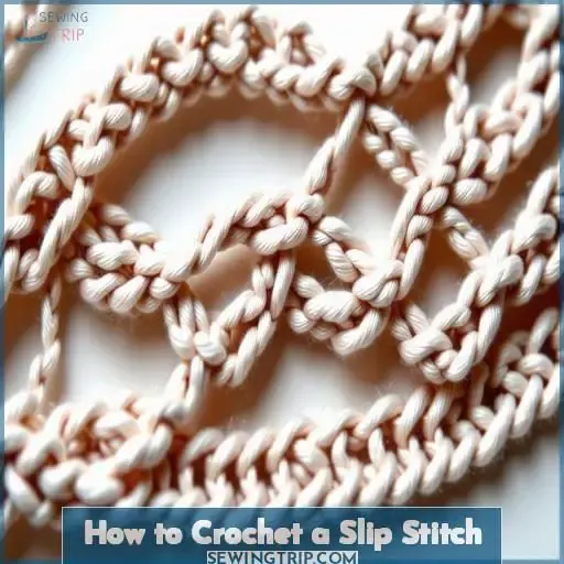 How to Crochet a Slip Stitch