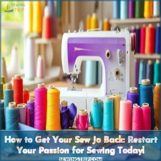 how to get your sew jo back