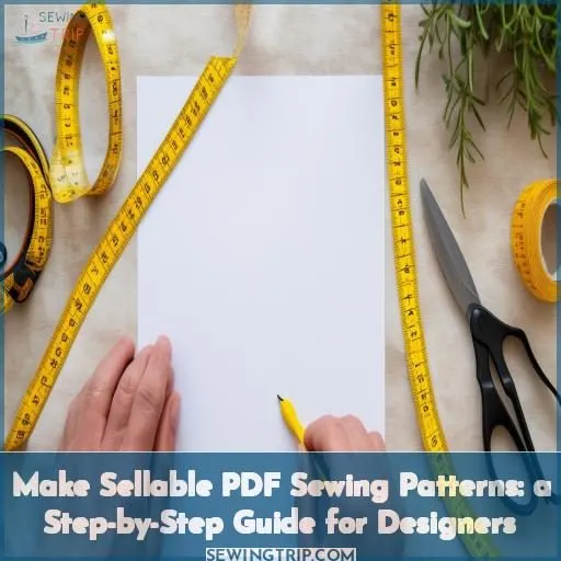 how to make pdf patterns to sell