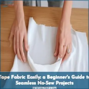 how to tape fabric