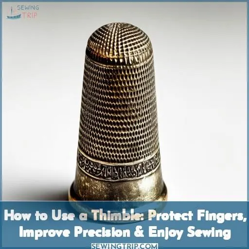 how to use a thimble