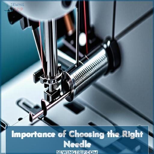 Importance of Choosing the Right Needle Importance of Choosing the Right Needle