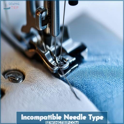 Incompatible Needle Type