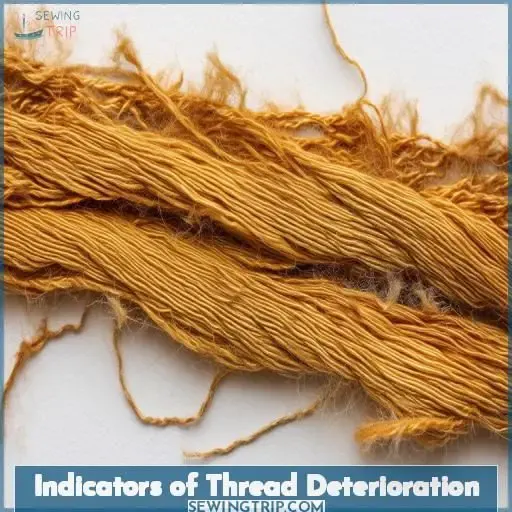 Indicators of Thread Deterioration