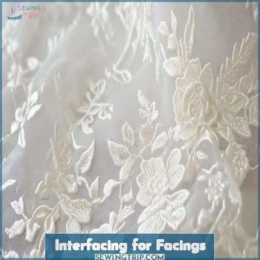 Interfacing for Facings