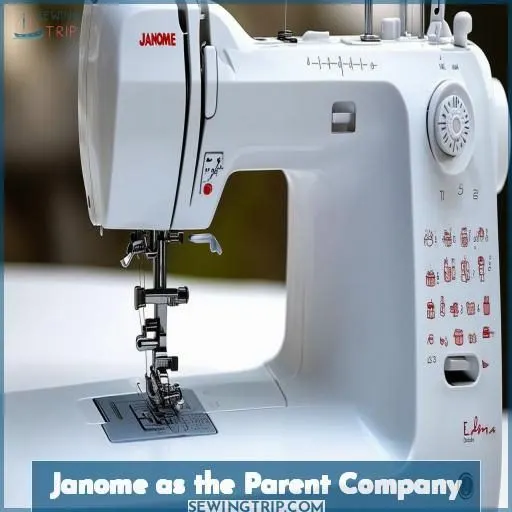 Janome as the Parent Company