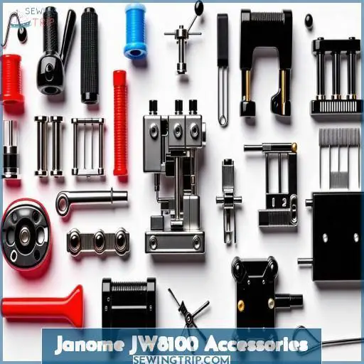 Janome JW8100 Accessories