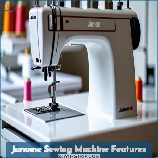 Janome Sewing Machine Features