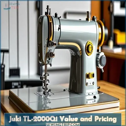 Juki TL-2000Qi Value and Pricing