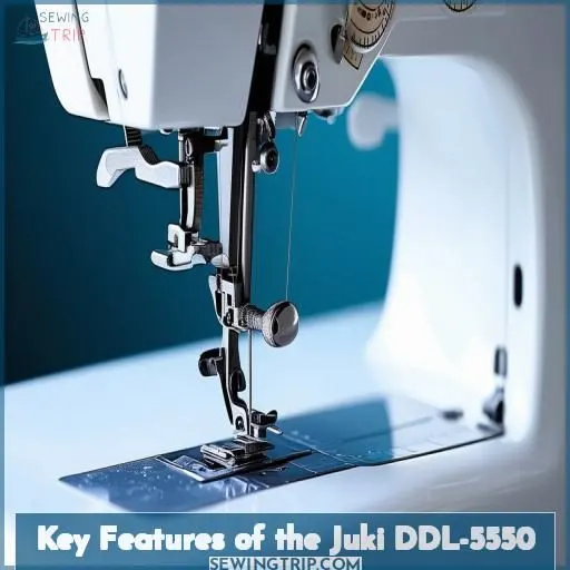 Key Features of the Juki DDL-5550