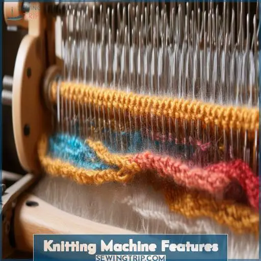 Knitting Machine Features