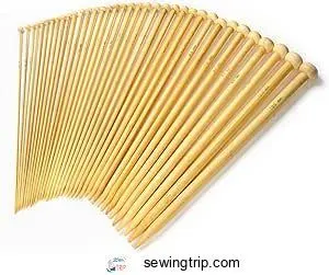 LIHAO 36 PCS Bamboo Knitting