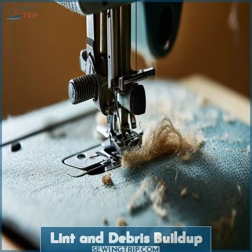 Lint and Debris Buildup