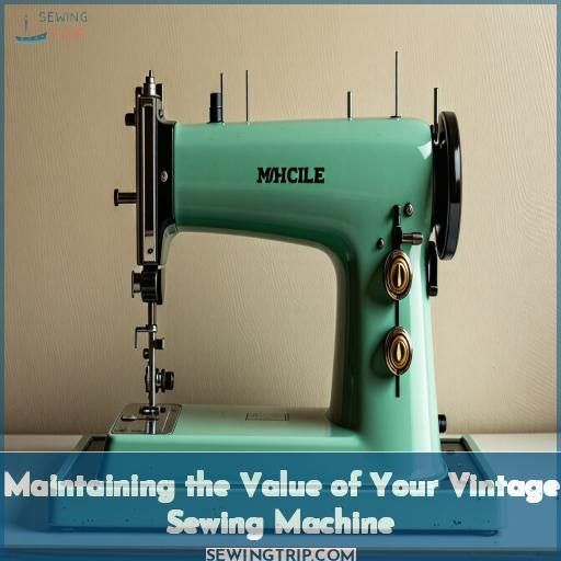 Maintaining the Value of Your Vintage Sewing Machine