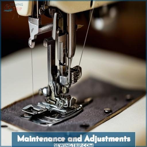 Maintenance and Adjustments