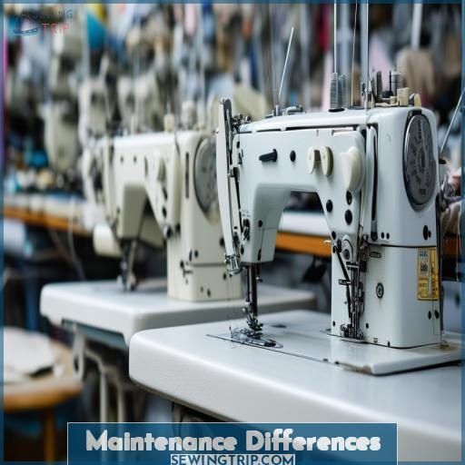 Maintenance Differences Maintenance Differences