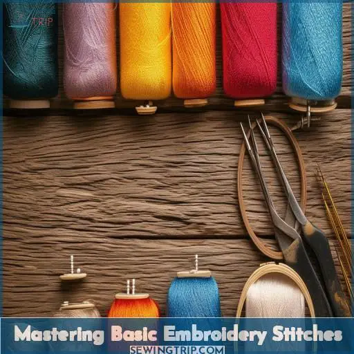 Mastering Basic Embroidery Stitches