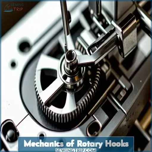 Mechanics of Rotary Hooks