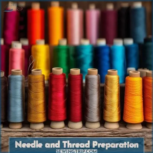 Needle and Thread Preparation