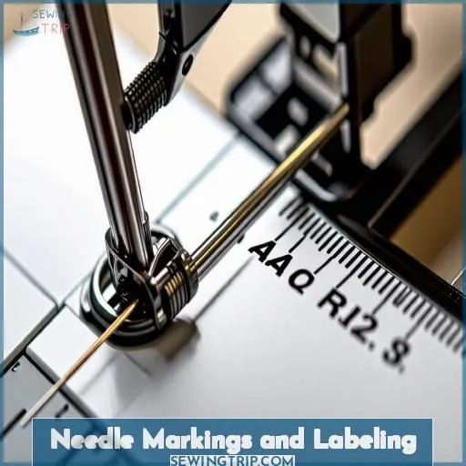 Needle Markings and Labeling
