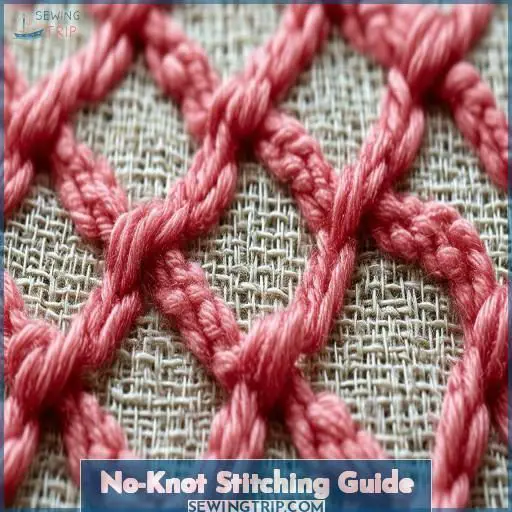 No-Knot Stitching Guide