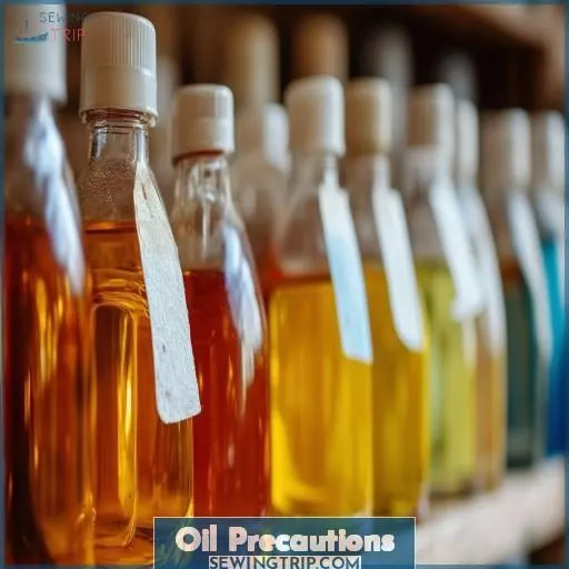 Oil Precautions