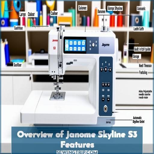 Overview of Janome Skyline S3 Features Overview of Janome Skyline S3 Features