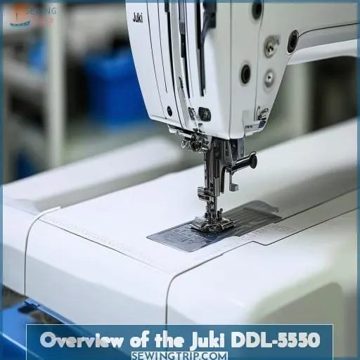 Overview of the Juki DDL-5550