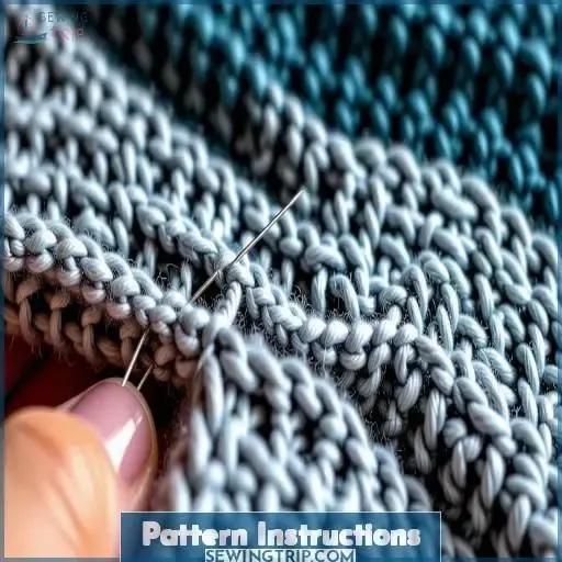 Pattern Instructions