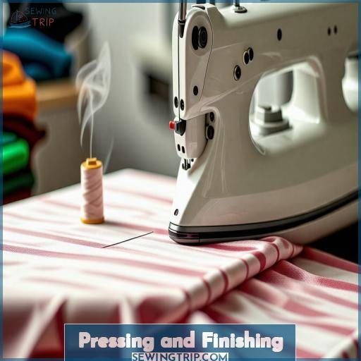 Pressing and Finishing