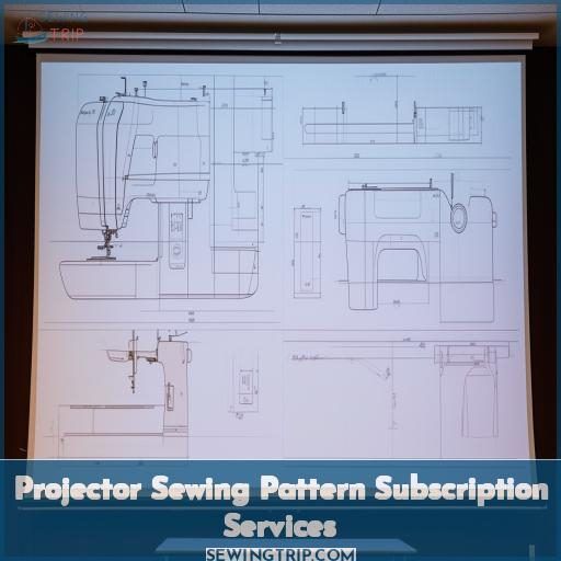 Projector Sewing Pattern Subscription Services