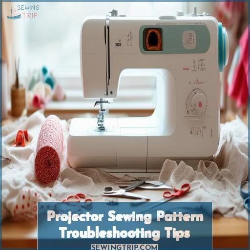 Projector Sewing Pattern Troubleshooting Tips