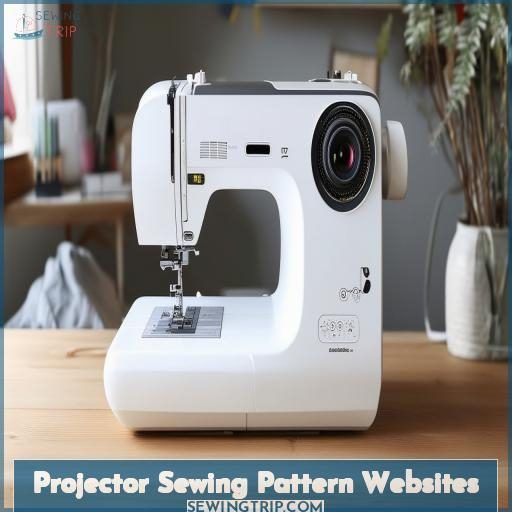Projector Sewing Pattern Websites