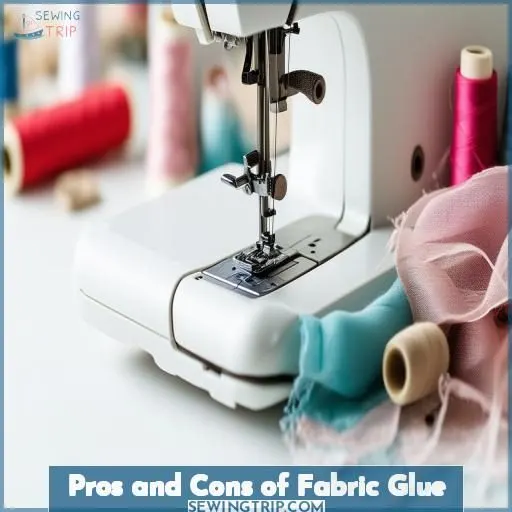 Pros and Cons of Fabric Glue