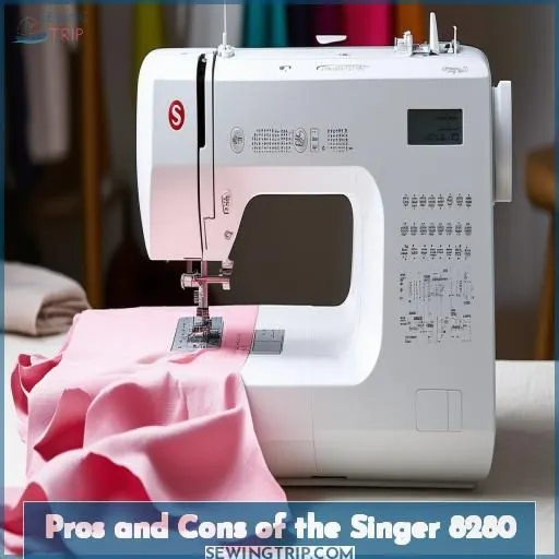 Pros and Cons of the Singer 8280