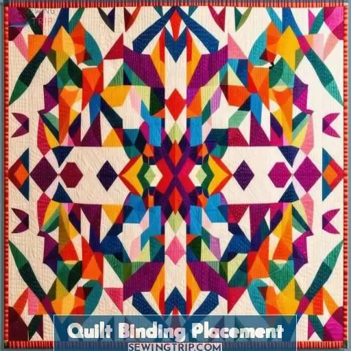 Quilt Binding Placement
