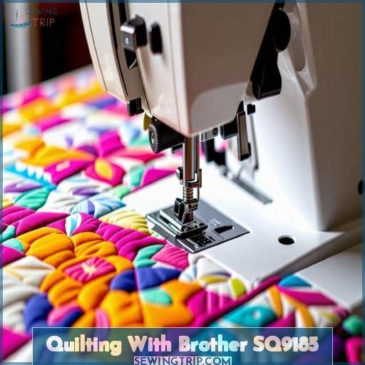 Quilting With Brother SQ9185